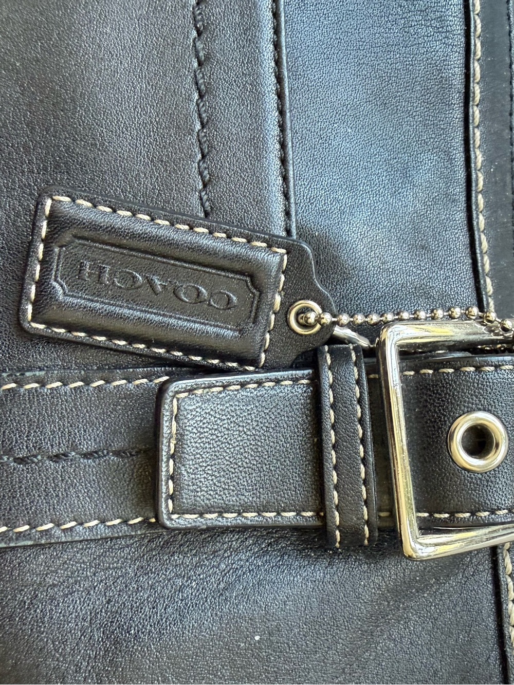 Coach Hampton Tote Vintage Shoulder Bag F 12609 ,excellent condition - Picture 5 of 13